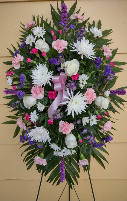 Sweet Pastel Fresh Sympathy Spray