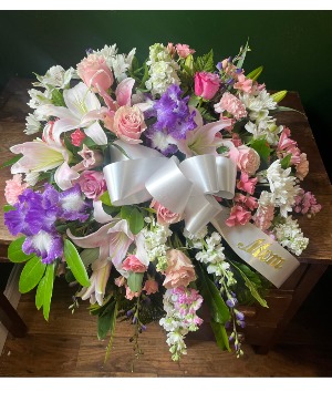 Sweet Peace Casket Spray