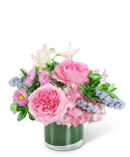 Sweet Pink Clouds Flower Arrangement