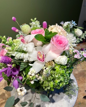 sweet Pink Flower Arrangement