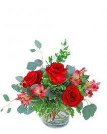 Sweet Rouge Flower Arrangement