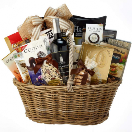 Sweet & Savory  Includes Wine, Salty Snacks & Lots of Sweet Things  