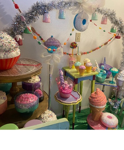 sweet shop vignette perfect for insta photos pickup only rental perfect for the sweet lover 