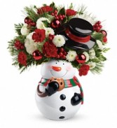 Sweet Snowman Bouquet Christmas