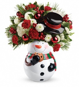 Sweet Snowman Bouquet Christmas