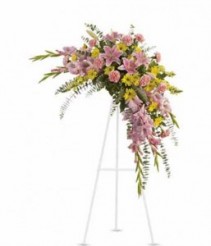 Sweet Solace Sympathy Spray sympathy flowers