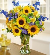 Sweet Sunflower  Vase arrangement 
