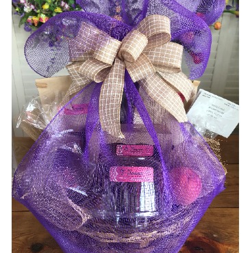 Sweet Thoughts Basket Fresh from the Bakery in Jamestown, NC | Blossoms Florist & Bakery