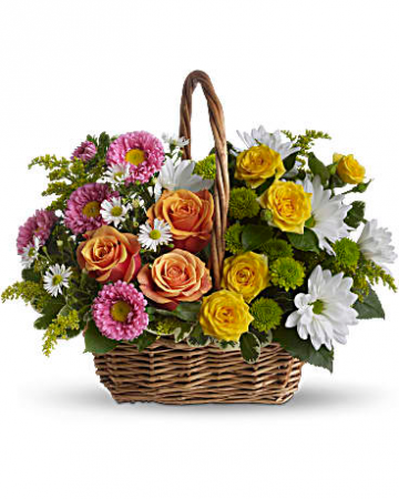 Sweet Tranquility table basket in Berkley, MI | Flowers By Nancy K