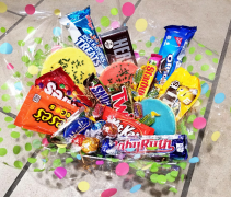 Sweet Treats Basket Candy/Food/Drinks