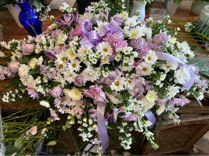 Sweet Tribute Casket Spray