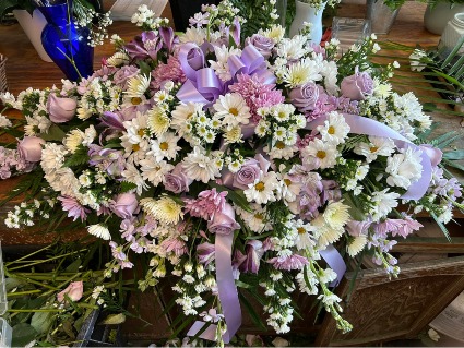 Sweet Tribute Casket Spray