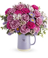 Sweetest Flutter Bouquet Glazed stoneware