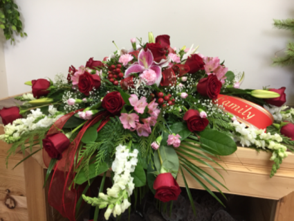 S-CS17 Sweetest memories Casket spray