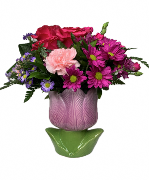Sweetest Mom Bouquet vased- one sided