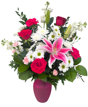 Sweetest Perfection Vase Arrangement