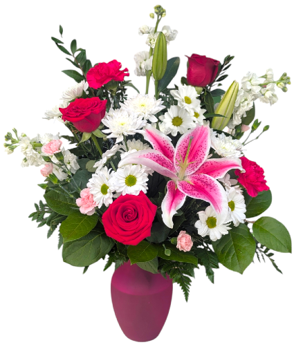 Sweetest Perfection Vase Arrangement