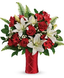 Sweetest Satin Vase Arrangement  