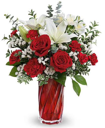 Swirling Love Fresh Floral Arrangement