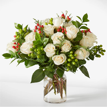 Swirling Snowflakes Bouquet 