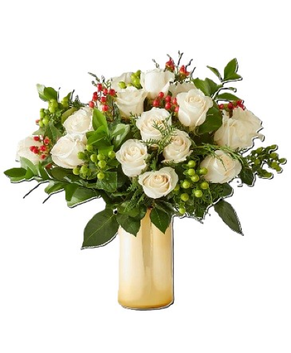Swirling Snowflakes Bouquet Flower Bouquet
