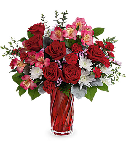 Swirling Splendor vase