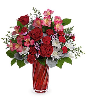 SWIRLING SPLENDOR VASE