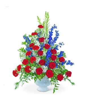 Delphinium Urn 