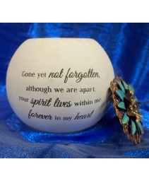 Sympathy 4" Tea Light Candle Holder 