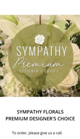 For your urgent need of sympathy flowers for funeral service.Ordering 'Designer's Choice' would guarantee you get a beautiful custom arrangement ...vase,basket   or  standing spray  -on an easel, for Same-Day or Next-Day delivery. in Clifton, NJ | Days Gone By Florist