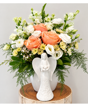 Sympathy Angel Designer's Choice sympathy arrangement
