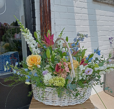 Sympathy Basket  in Glastonbury, CT | THE FLOWER DISTRICT