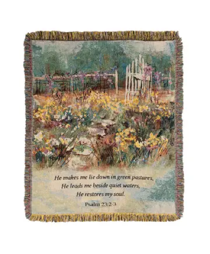 SYMPATHY BLANKET ON EASEL  SYMPATHY FUNERAL 