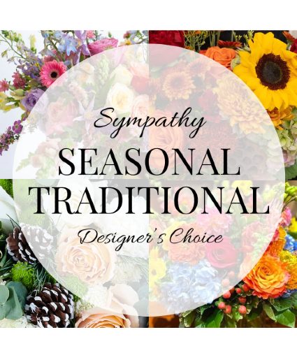 S100 - Designer's Choice Seasonal Traditional Arrangement