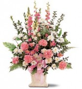 Precious Pinks Sympathy Arrangement