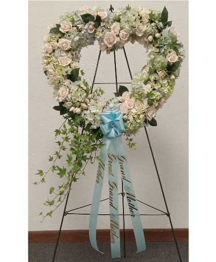 Sympathy Heart Easel Smpathy