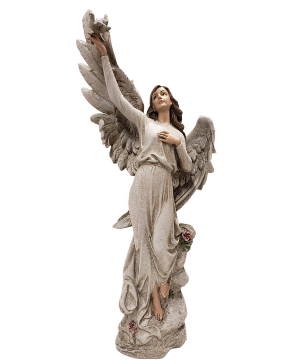 Sympathy Keepsake - Angel Reaching To Sky in Howell, MI - COUNTRY
