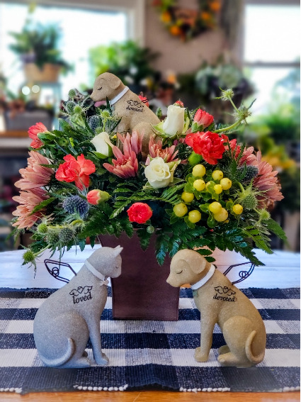 Sympathy Pet Arrangement 