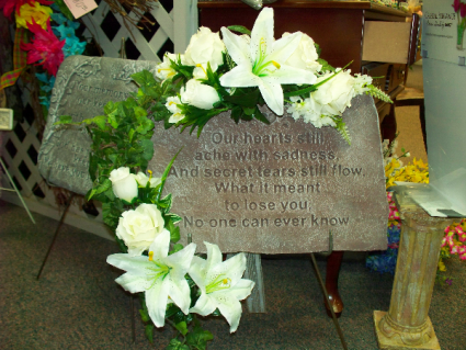 Sympathy Stone with silks bordering  