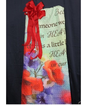 Sympathy Throws Keepsake