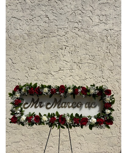 Sympathy tribute  Custom Remembrance Board