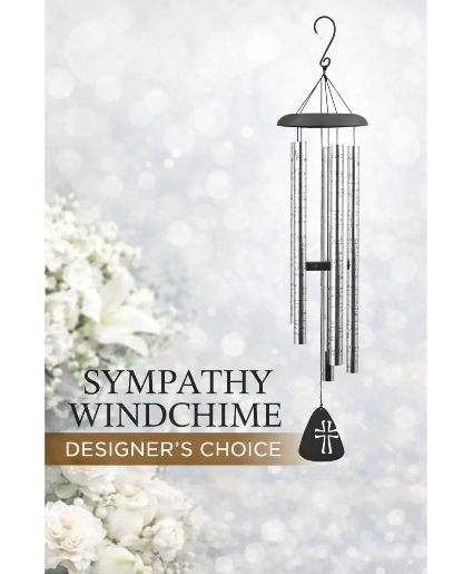 Sympathy Wind Chime – Designer’s Choice Offer a la Sympathy