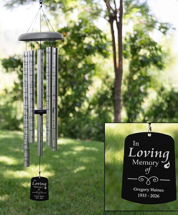 Sympathy Wind Chimes   in Granger, IN | Yellow Rose Florist And Flower Basket