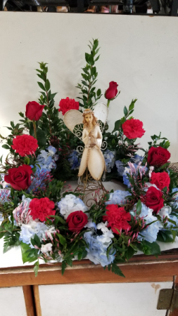 Table Top Wreath. Cremation Wreath