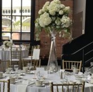 Tall Clear Vase 