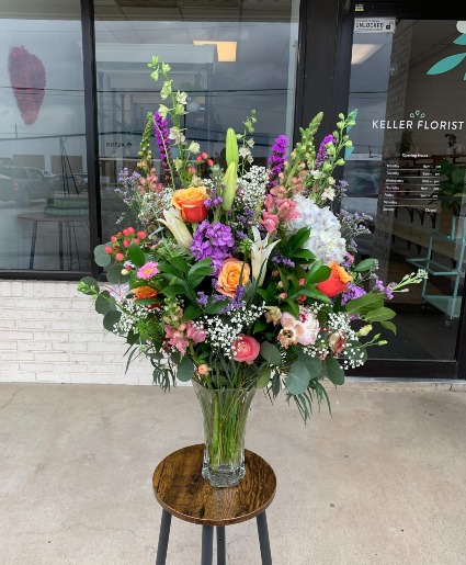 Tall Colorful Arrangement  Designer's Choice
