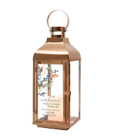 Tall Cooper Lantern A Life Celebrated