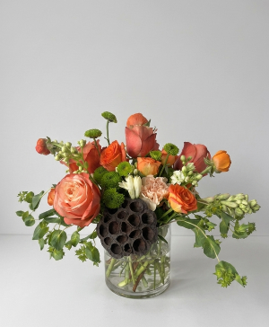 Tangerine Dream Vase Arrangement 
