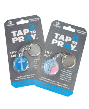 Tap to Pray Keychains