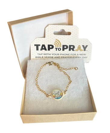Tap to Pray Gift Box Metal or Braided Bracelets in Peru, IN | Peru's Hometown Creations LLC